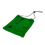 Green Shoelace Crossbody Bag