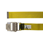 Yellow Industrial Logo Belt