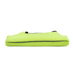 Fluorescent Yellow Flat Shopper Tote Bag