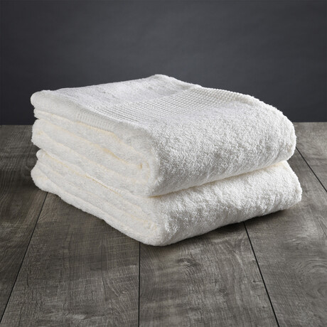 Organic Cotton Bath Sheet // White