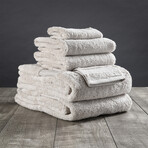Organic Cotton Bath Towel Set // 6 Piece Set // Natural