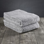 Organic Cotton Bath Sheet // Light Gray