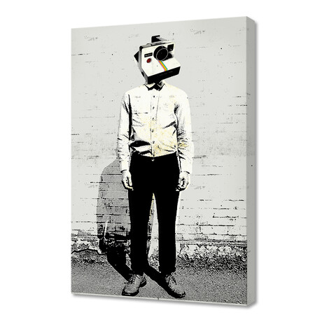 Polaroid Man (12"H x 8"W x 0.75"D)