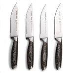 Bonded Ash Jumbo Steak Knives // Set of 4