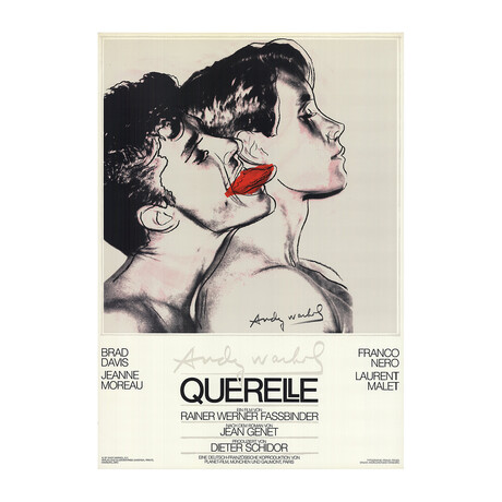 Andy Warhol // Querelle // 1983 Offset Lithograph