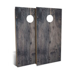 Country Living Black Nail + Wood // Cornhole Board Set