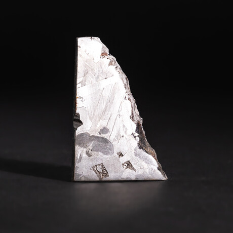 Genuine Natural Seymchan Meteorite Square Slice // V9