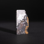 Genuine Natural Seymchan Meteorite Square Slice // V6