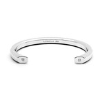 Classic Bold Bangle // 5mm // Sterling Silver (Small)