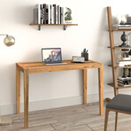 Ashford // 47" Reclaimed Wood Home Office Desk (Brown)