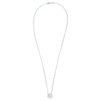 18k White Gold Diamond Necklace // 16" // Pre-Owned