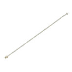 14k Yellow Gold Diamond Tennis Bracelet // 7.5" // Pre-Owned