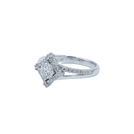Estate // Platinum Diamond Ring II // Ring Size: 6 // Pre-Owned