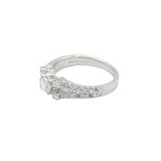 Platinum Diamond Ring I // Ring Size: 6 // Pre-Owned