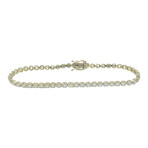 14k Yellow Gold Diamond Tennis Bracelet // 7.5" // Pre-Owned