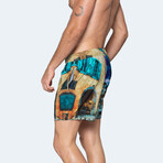 Strada Swim Shorts // Multicolor (M)