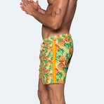 Ananas Swim Shorts // Yellow (XL)