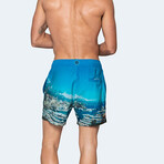 Monaco Swim Shorts // Blue (M)