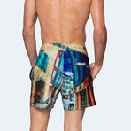 Strada Swim Shorts // Multicolor (M)