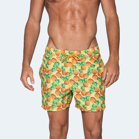 Ananas Swim Shorts // Yellow (S)