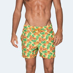 Ananas Swim Shorts // Yellow (2XL)
