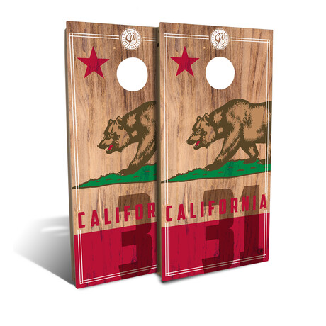 California State Flag // 4' x 2' Cornhole Board Set (Version 2)