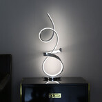 Amsterdam LED Table Lamp (Silver)