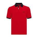 Rene Short Sleeve Polo // Red (S)