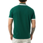 Themistoklis Short Sleeve Polo // Dark Green (S)