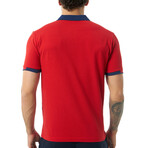 Rene Short Sleeve Polo // Red (S)
