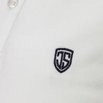 Rene Short Sleeve Polo // White (S)