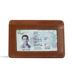 Front Pocket ID Wallet // Vegetable Tanned // Cognac
