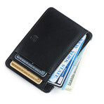Front Pocket ID Wallet // Vegetable Tanned // Black