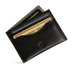 Ideal Card Wallet // Vegetable Tanned // Black