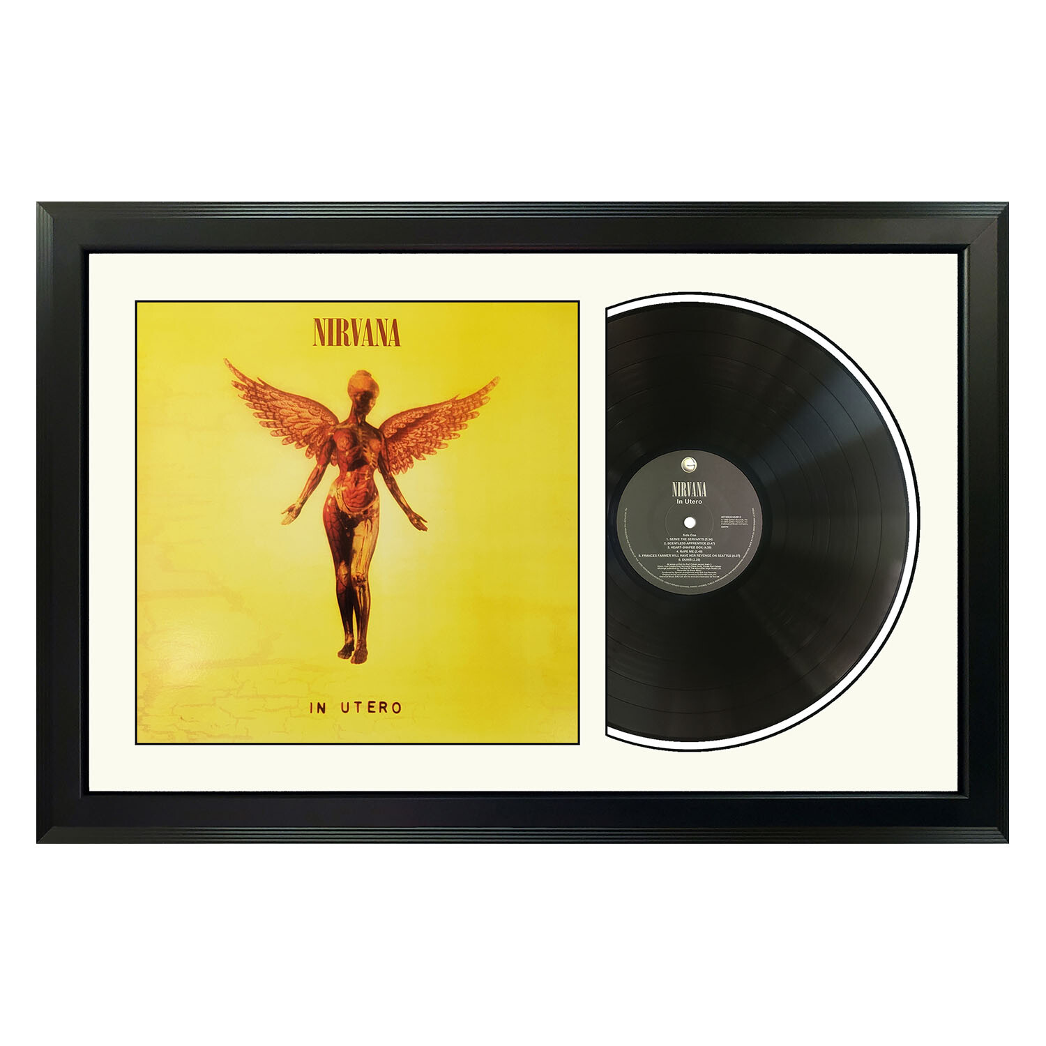 Nirvana // In Utero (Black Mat) - Iconic Rock Records - Touch Of Modern