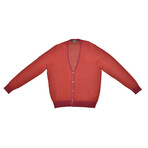Baby Cashmere Sweater // Red + Orange (Euro: 52)