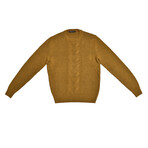 Callahan Linen Sweater // Mustard (Euro: 46)