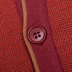 Baby Cashmere Sweater // Red + Orange (Euro: 46)