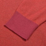 Baby Cashmere Sweater // Red + Orange (Euro: 58)