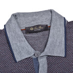 Carlisle Cashmere Sweater // Gray + Multicolor (Euro: 50)