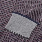 Carlisle Cashmere Sweater // Gray + Multicolor (Euro: 50)