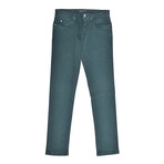 5-Pocket Jeans // Green // V1 (32WX30L)