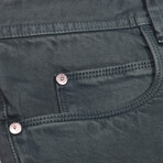 5-Pocket Jeans // Green // V1 (32WX30L)