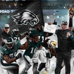 Eagles Legacy // On The Road To Victory // Art Print