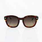 MCM // Unisex Oversized Sunglasses // Tortoise + Dark Brown Gradient