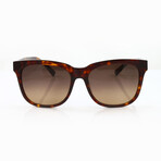 MCM // Unisex Oversized Sunglasses // Tortoise + Brown Gradient