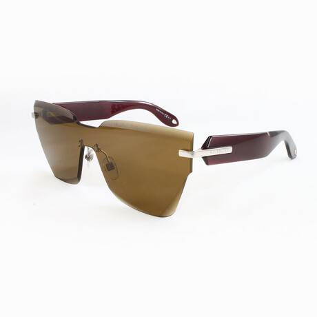 Givenchy // Unisex Oversized Sunglasses // Sand Rap Beige + Brown