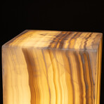 Genuine Natural Square Banded Onyx Lamp