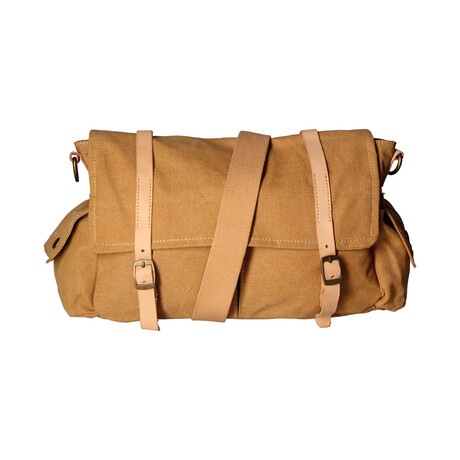 Alessandro Travel Bag // Tan (Taupe)