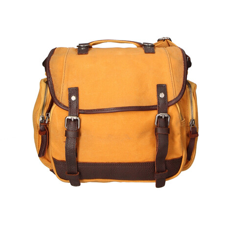 Giustino Travel Bag // Tan (Black)